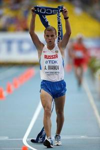 Александр Иванов стал лучшим в спортивной ходьбе на 20 километров