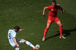 Сборная Аргентины вышла в полуфинал футбольного ЧМ-2014