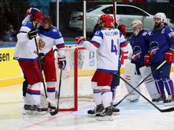 Сборная России обыграла французов в четвертьфинале чемпионата мира по хоккею