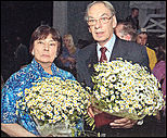 Татьяна Самойлова и Алексей Баталов