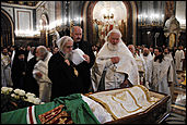 похороны Алексия II