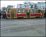 ДТП с трамваем в Барануле