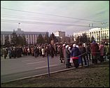 митинг пенсионеров в Барнауле