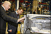 Дмитрий Медведев на открытии завода Дженерал Моторз