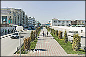 Проспект Победы в центре Грозного 