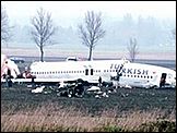 В аэропорту Амстердама разбился самолет: в катастрофе никто не погиб