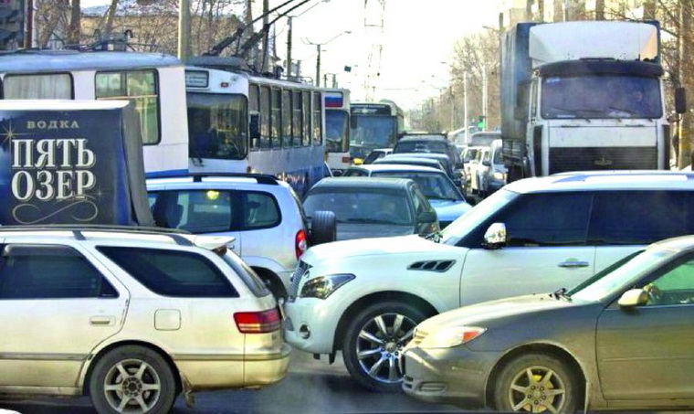 дороги в Барнауле