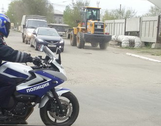 полицейские-мотоциклисты