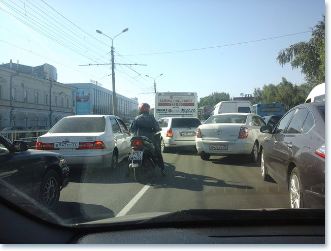 Барнаульцам надоели мотоциклисты