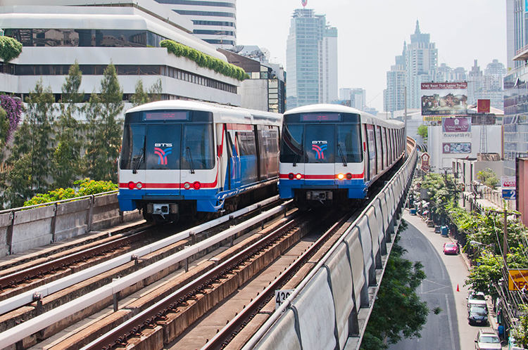 надземное метро в Бангкоке