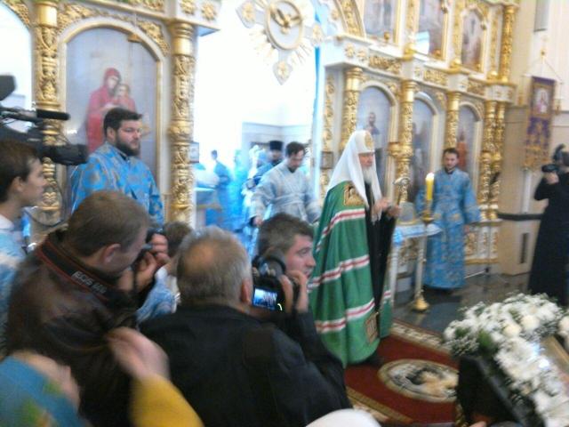 Патриарх Кирилл в Барнауле