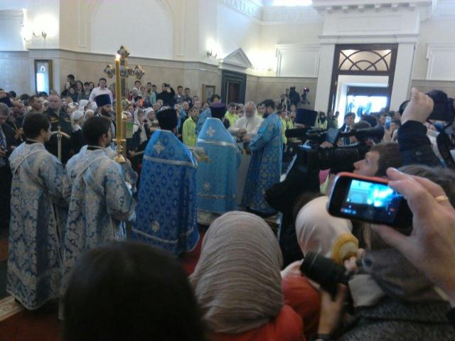 Патриарх Кирилл в Барнауле 