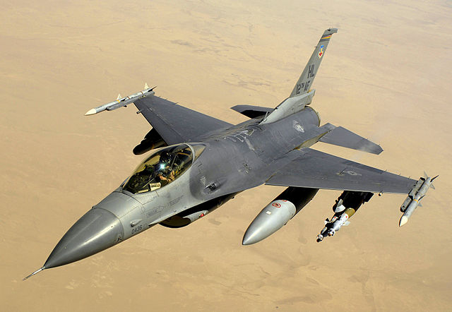 Ирак использовал F-16 против ИГ