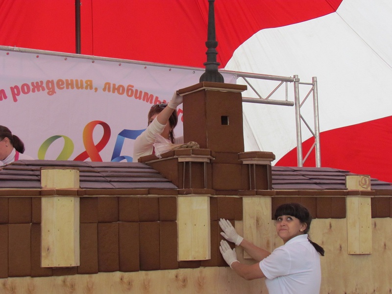 Пряничный  домик из Барнаула попал в книгу рекордов России