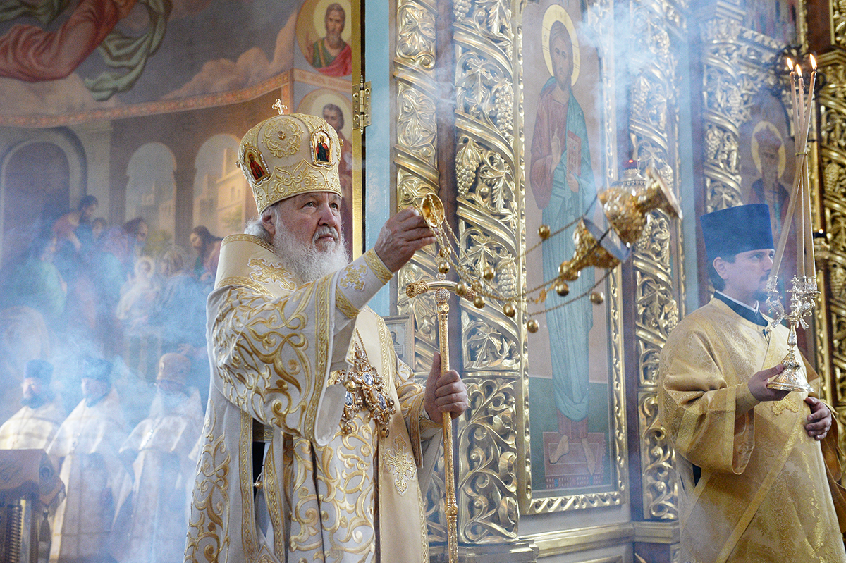 Патриарх Кирилл служба Барнаул