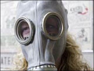 пытка противогазом