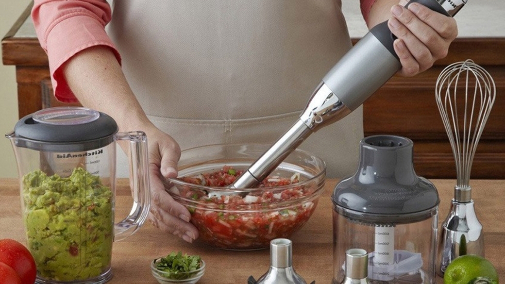 Измельчение продуктов для приготовления соусов и пасты