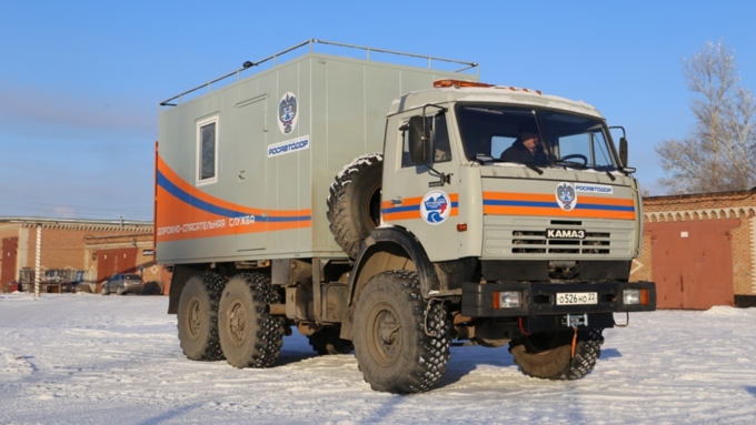 Лютые холода – испытание для водителей / Фото: Упрдор "Алтай"