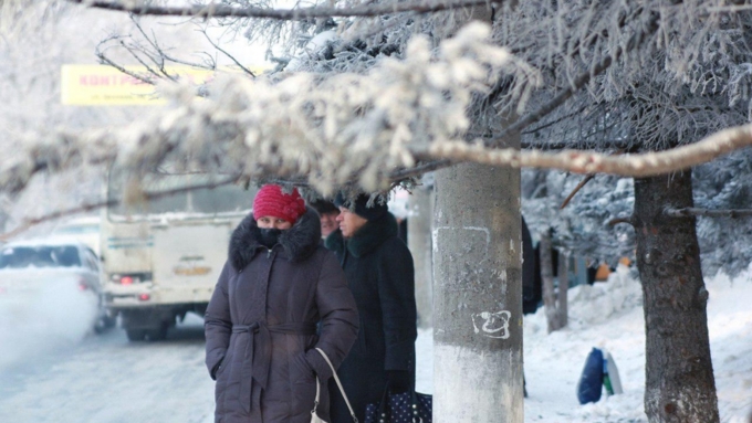 В Барнаул пришли лютые морозы / Фото: Екатерина Смолихина, amic.ru