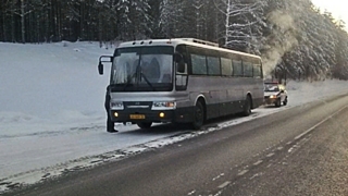 В автобусе находилось 18 пассажиров / Фото: vk.com/incident22