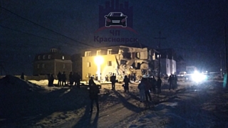 12 человек спасены после хлопка газа в доме в Красноярске / Фото: vk.com/kraschp