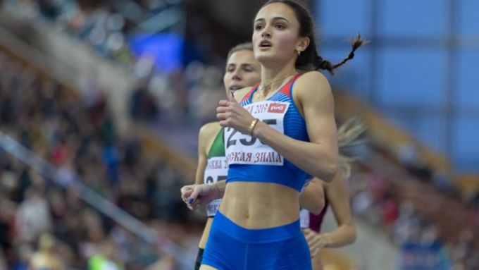 Полина Миллер завоевала бронзу на чемпионате России по легкой атлетике / Фото: 