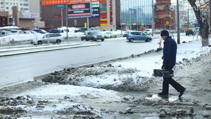 На дорогах ожидается гололедица / Фото: Екатерина Смолихина / Amic.ru