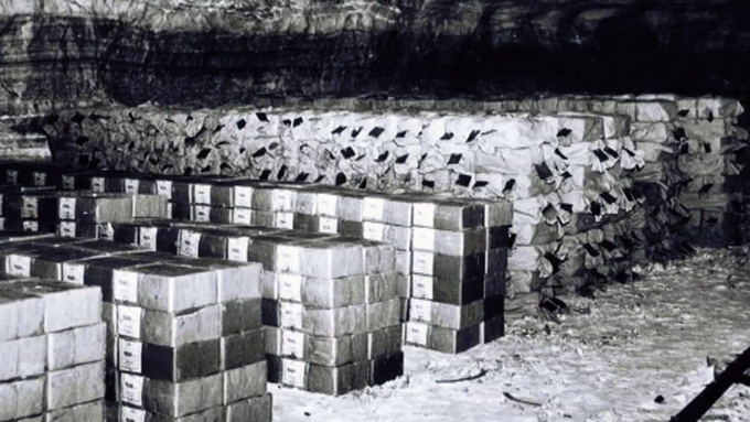 В одном из тайников хранится около 28 тонн похищенного золота / Фото: poisk-pro.com.ua