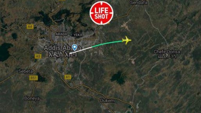 Самолет пропал с радаров спустя 6 минут после вылета из аэропорта / Фото: t.me/Lshort