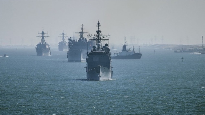 В четверг, 28 марта, в Черное море вошла группа кораблей НАТО / Фото: youtube.com