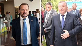 Сенаторы Сергей Белоусов и Александр Карлин / Фото: Amic.ru