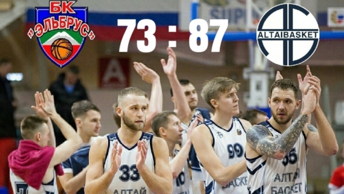Барнаульцы завладели преимуществом с самого начала игры / Фото: vk.com/altaibasketbarnaul