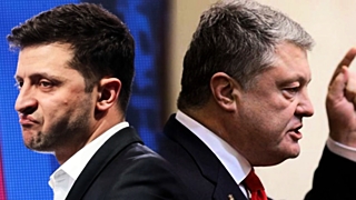 Кандидаты в президенты Украины Владимир Зеленский и Петр Порошенко / Фото: pikinform.ru