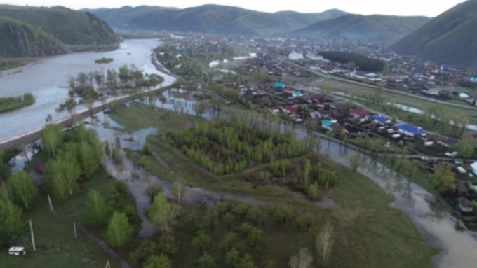 За период паводка вода зашла в шесть населенных пунктов / Фото: ГУ МЧС по Алтайскому краю