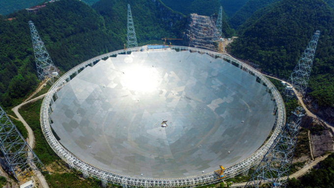 Самый большой в мире сферический радиотелескоп / Фото: straitstimes.com