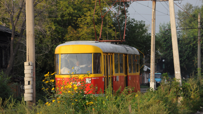 Трамвай "выронил" бабушку и уехал / Фото: barnaul.fm