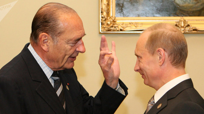 Путин был лично знаком с Шираком / Фото: fr.news-front.info
