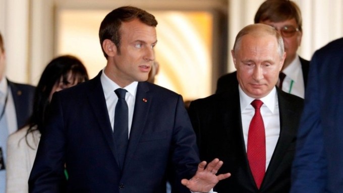 Макрон и Путин обсуждают изменения в мировой политике / Фото: golos.ua