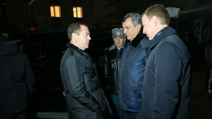 Медведев приехал в Барнаул / Фото: правительство Алтайского края
