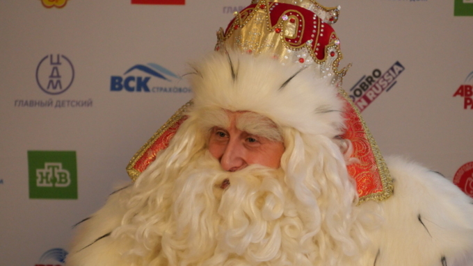 Дед Мороз из Великого Устюга приехал в Барнаул / Фото: amic.ru / Александр Соколов