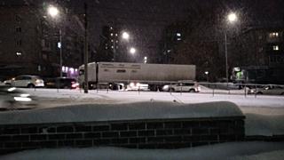 Пробки в Барнауле / Фото: Елена Маслова, amic.ru