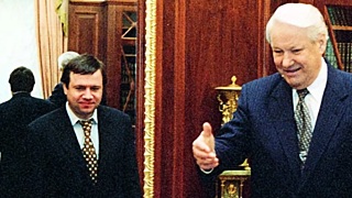 Юмашев и Ельцин / Фото: kompromat.news.blog