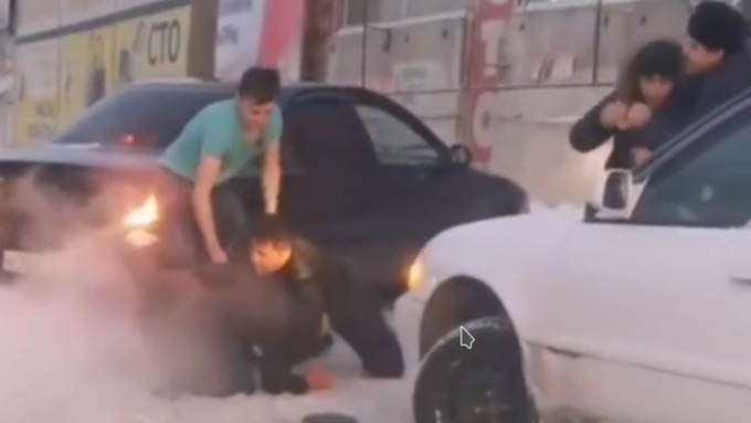 Кадр из видео: "Инцидент Бийск"