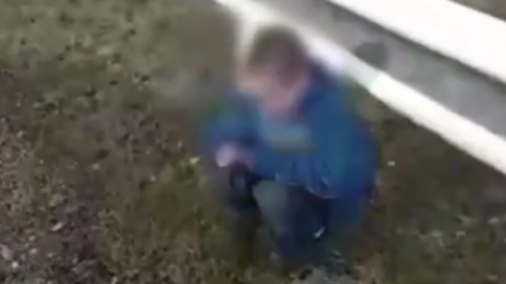 Маленький мальчик тащит мертвого папу крокус видео