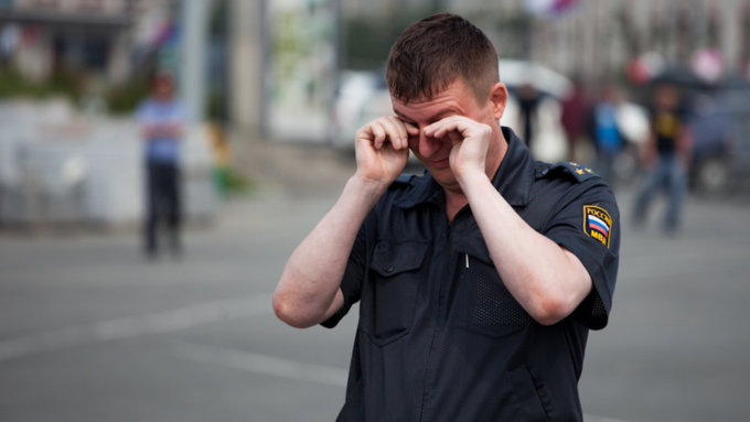 Полицейский / Фото: Readovka.ru