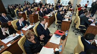 Голосование в БГД / Фото: Екатерина Смолихина / amic.ru