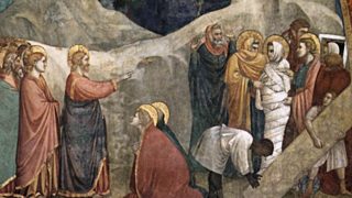 Фото: Воскрешение Лазаря, фреска нижней церкви в Базилике Сан-Франческо, Ассизи / foma.ru