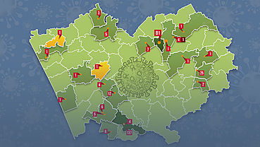 Еще два района добавились на карту распространения коронавируса в Алтайском крае