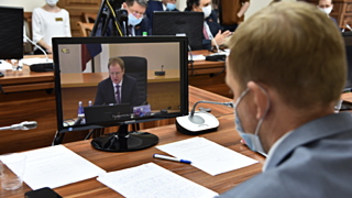 Сессия АКЗС / Фото: пресс-служба краевого парламента
