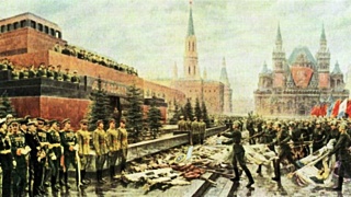 Картина "Триумф победившей Родины", Михаил Иванович Хмелько, 1949 год